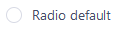 size concept on a Radio Button component in Evergreen.